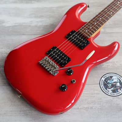 1985 Fender Squier ST-335 Contemporary Series Japan HH Stratocaster (Red) image 1