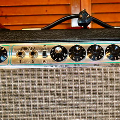 Fender Silverface Vibrolux Reverb Amp image 3