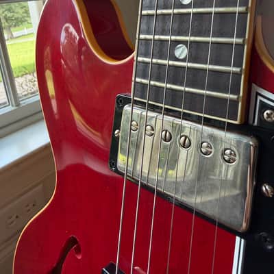 2026 Gibson Custom Shop ES-335 ‘61 Reissue VOS - Sixties Cherry Red image 5