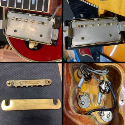 Gibson Les Paul Custom Plain Maple Top Cherry Sunburst 1975 w/OHSC (Refret/Mods) image 11