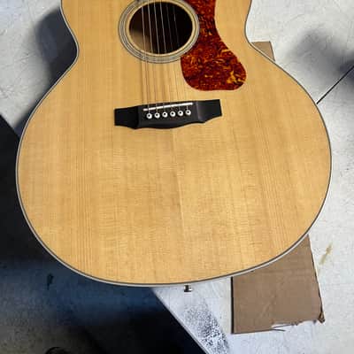 Guild F-250E Deluxe Westerly Jumbo Acoustic-Electric Guitar, read all - Blonde image 5