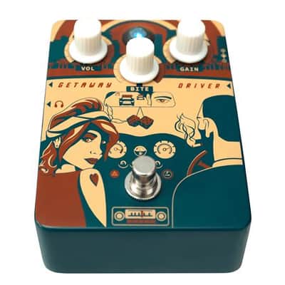 Orange Getaway Driver 70s Amplifier Simulator Pedal image 6
