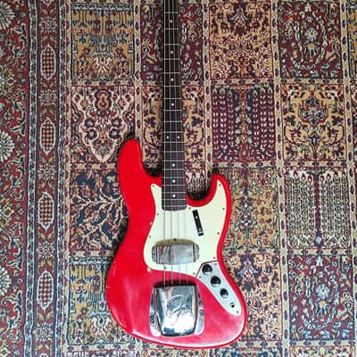 Fender Jazz Bass 1965 - Dakota Red image 25