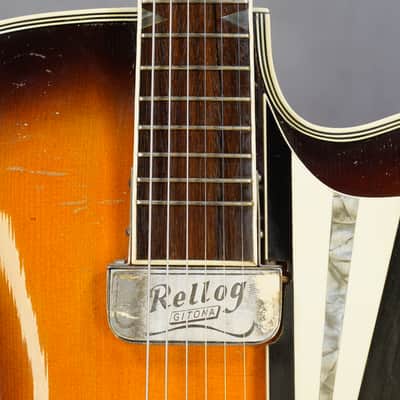 Hemosch Archtop by Todt 1950s - Sunburst w Rellogg PU very Rare image 4