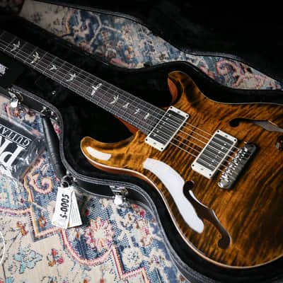 2025 PRS Hollowbody II Piezo Yellow Tiger image 1