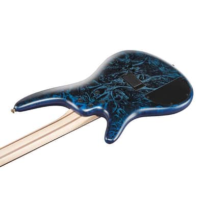 Ibanez SR300EDXCZM SR Standard 4-String Bass - Cosmic Blue Frozen Matte image 7