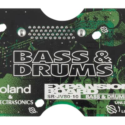 Roland SR-JV80-10 Bass and Drums Expansion Board | Reverb