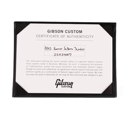 Gibson 1942 Banner Southern Jumbo Guitar Vintage Sunburst 2024 image 10