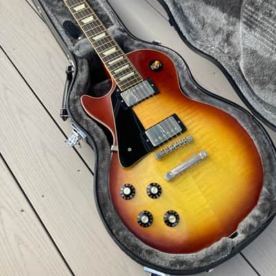 LEFTY Left Handed Gibson USA Les Paul Standard 60s Guitar Iced Tea, ThroBak pick ups, Callaham ABR bridge image 1