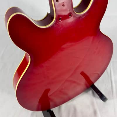 Epiphone Riviera EA-250 Hollowbody Electric Guitar Body MIJ Japan 1970’s - Red image 10