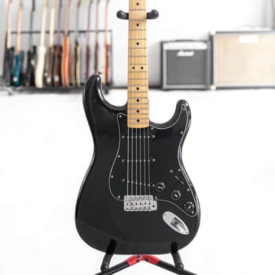 1978 Fender Stratocaster Maple Fretboard in Black image 1