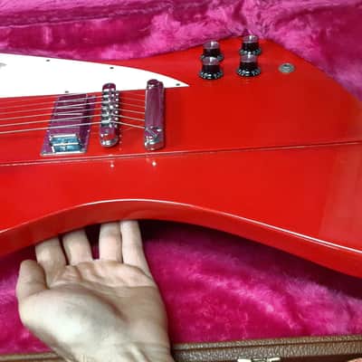 π1990 Gibson Firebird V - Cardinal Red π RARE image 12