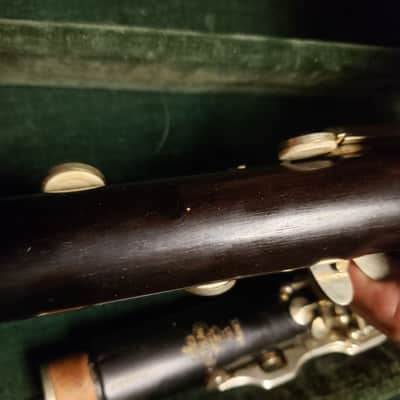 Crazy Rare Vintage G. Leblanc Enhanced A Clarinet! Repadded, Left Eb, Key Of A! image 14