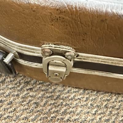 1970’s Vintage USA Ovation Deep Bowl Acoustic Guitar Hardshell Case Brown image 17