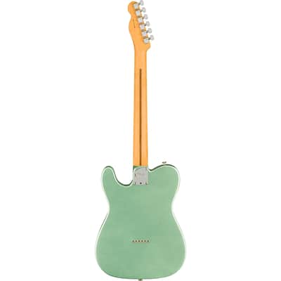 Fender American Professional II Telecaster Guitar - Mystic Surf Green image 3