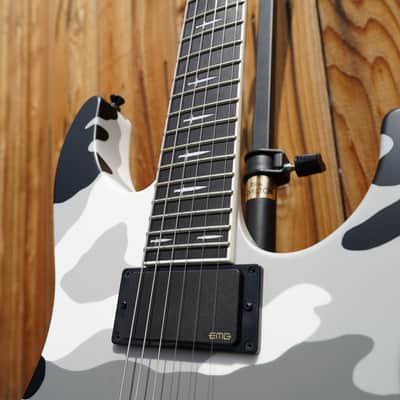 ESP Jeff Hanneman Signature Urban Camo 6-String Electric Guitar w/ Black Tolex Case (2022) image 7