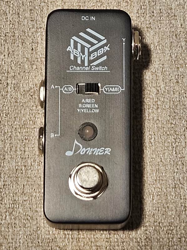 Donner ABY pedal 2021 - Black image 1
