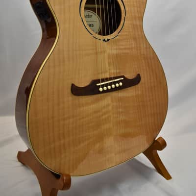 Fender FA-235E Concert Acoustic Electric Natural Flame Maple Top Fishman Electronics image 3