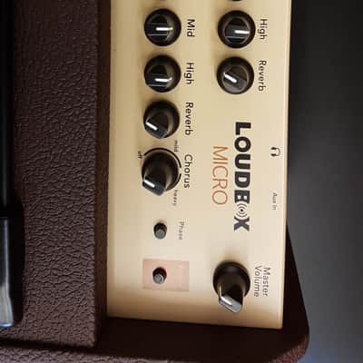 Fishman Loudbox Micro 2-Channel 40-Watt 1x5.25" Acoustic Guitar Combo 2023 - Present - Brown image 2