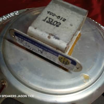 OXFORD 12" ALNICO SPEAKER FOUR OHM 4 OHM  1969 FENDER W./ XF MOUNT SURVIVOR! PMR SPEAKERS ALNICO + BRASS + SMOOTH CONE = POWER VINTAGE TONALITY image 3