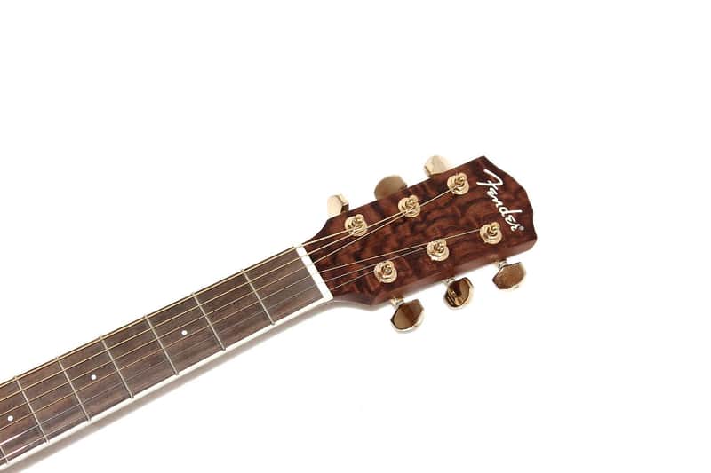 Fender CD220SCE Exotics Ash Burl Acoustic-Electric Guitar | Reverb