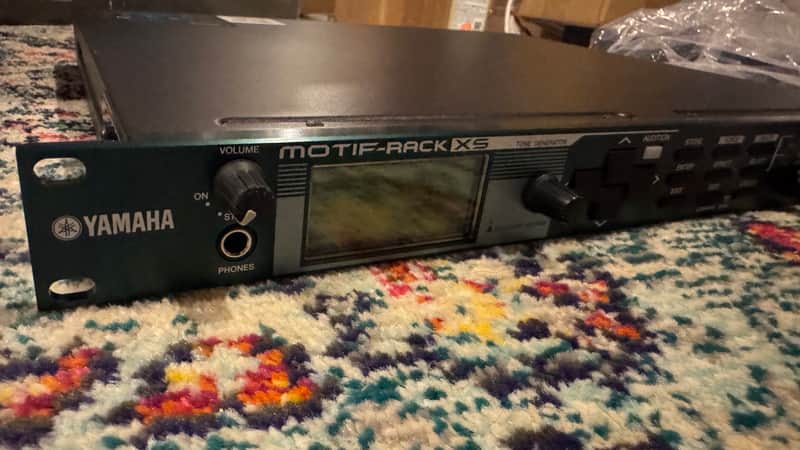 Yamaha Motif XS Rack Tone Generator 2000s - Gray image 1