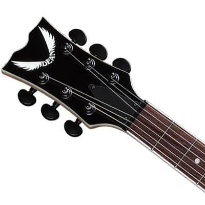 Dean Thoroughbred X Flame Maple Electric Guitar - Charcoal Burst image 4