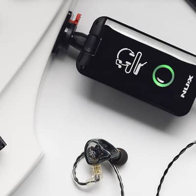 NuX MP-2 Mighty Plug Headphone Preamp with Amp Modeling Black image 3