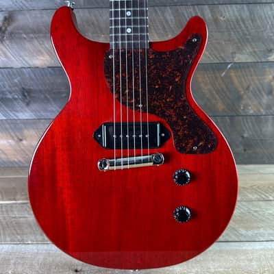 Gibson Les Paul Junior Doublecut W/Tortoise Pickguard - Vintage Cherry 221850033 image 1