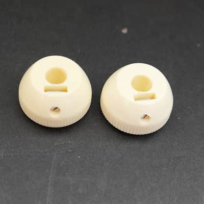 PAIR OF GENUINE Hofner 500/1 Beatle Violin Bass H909/15 Tea Cup Knobs image 4