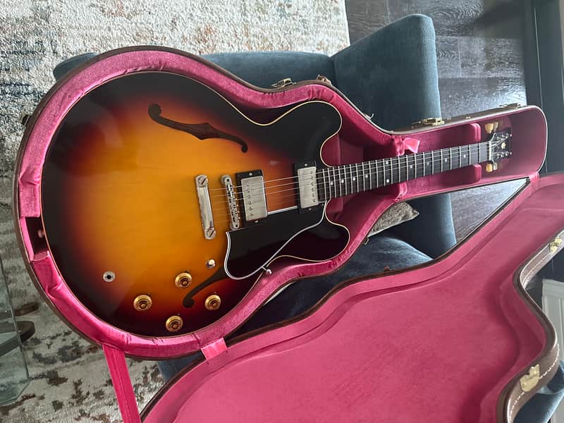 Gibson 335 ‘58 Reissue Light Aged - Triburst image 1