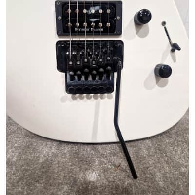 jackson DK2M - White Electric Guitar - Maple Neck - Good w/ Hard Case image 16
