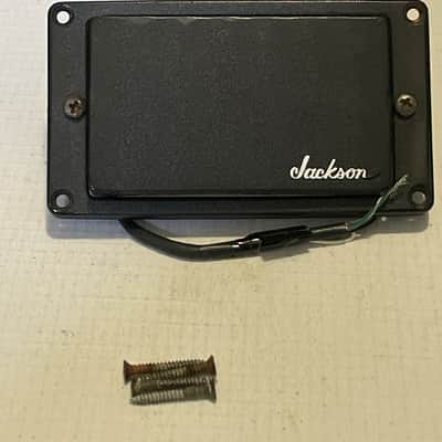 1980's USA Charvel Jackson J-50BC Black Bridge Humbucker Guitar Pickup w/ Ring 9k