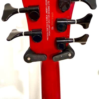 Spector NS2000/5 1999 - Transparent Red image 3
