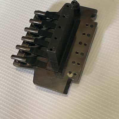 1990's Korean Ibanez RG Series LO-TRS II Cosmo Black Floyd Rose Tremolo Bridge Vibrato & Arm image 8