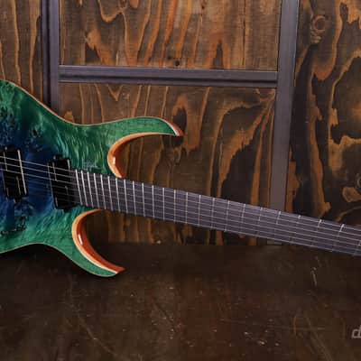 Mayones Hydra 6 Elite VF Trans Blue Greenburst image 13