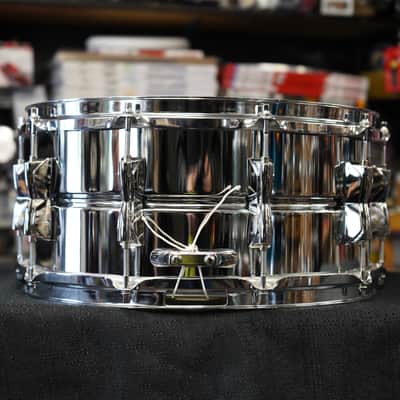 Yamaha Model #SD-2465 -6.5x14" Steel Snare Drum (MADE IN JAPAN) Minty New! image 8
