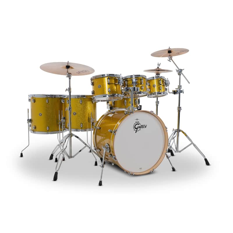 Gretsch CM2-E627 Catalina Maple Set Lemon Sparkle - Drum Shell Set image 1