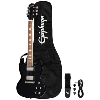 Power Players SG Dark Matter Ebony Epiphone image 1
