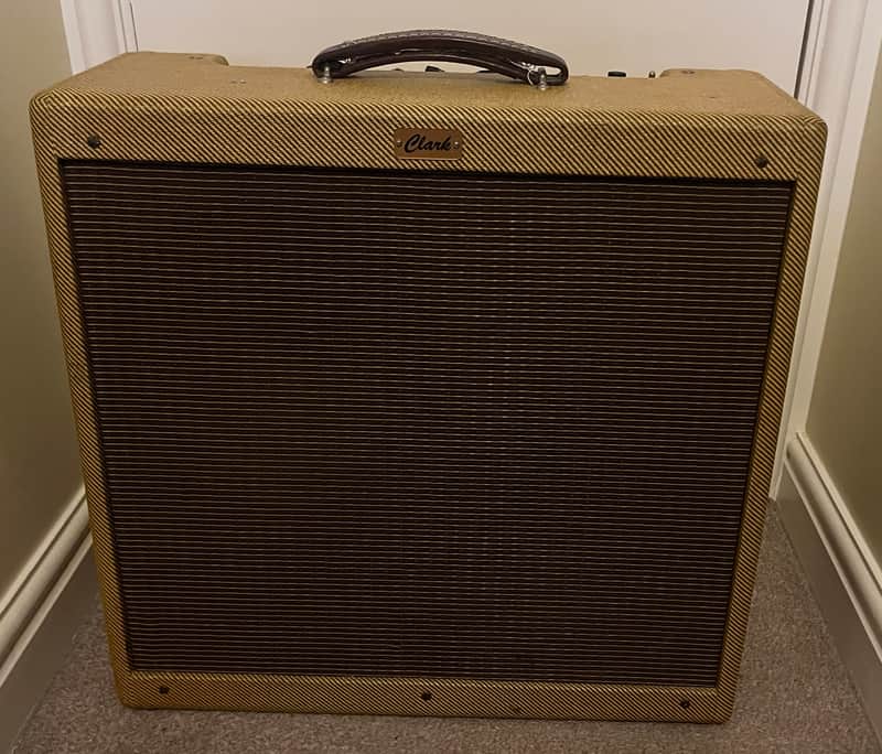 Clark Tyger Boutique Tube Guitar Amp Tweed Bandmaster w/ Reverb & Attenuator image 1