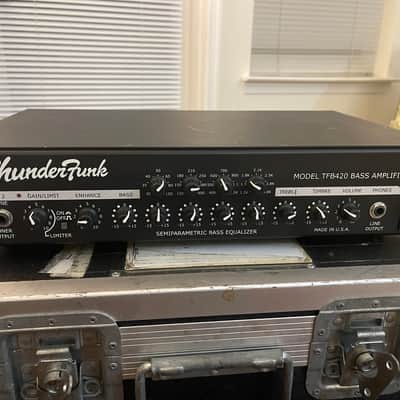 ThunderFunk TBF-420 400watt Bass Amp with Hard Case image 1