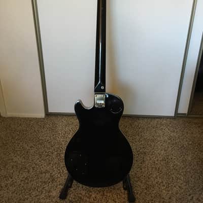 National Bass Single Cutaway (LP 477-2B) 70's Black with Binding image 4