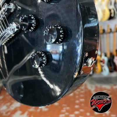 Gibson Les Paul Studio 2012 Ebony Black Repaired Hea DS Tock image 6