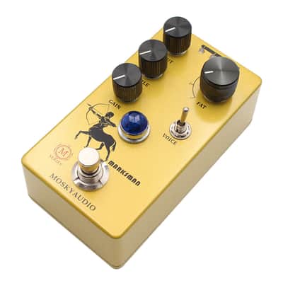 Mosky MARKSMAN Boost Overdrive Guitar Effect Pedal Output Treble Gain Control image 5