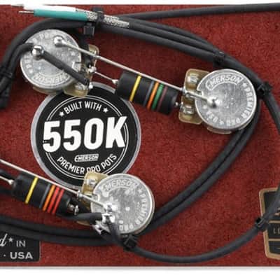 Emerson Custom 550K Series Prewired Kit for Gibson ES-335 - Long-shaft image 2