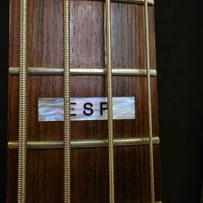 ESP Jazz Bass J-Four Tuxedo Black MIJ Japan Pro Artist Ex-Studio Bass image 4