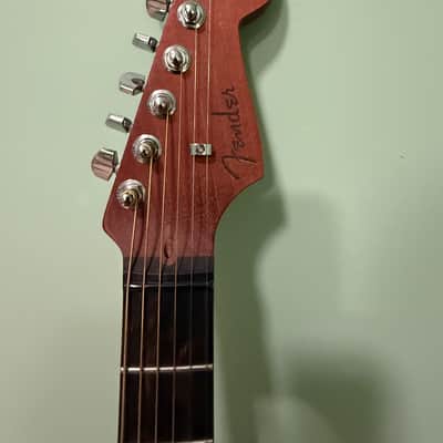 Fender Fender American Acoustasonic Stratocaster - Matte Black 2023 - Matte Black image 2