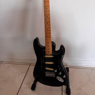 1996 Fender American Standard 50th anniversary Stratocaster black image 1