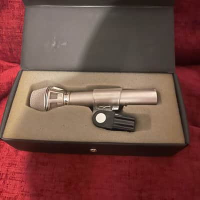 Vintage AKG D190E Cardioid Dynamic Microphone (In original Leather Case) image 1