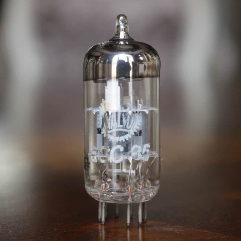 Valvo ECC85 6AQ8 NOS Tube - 1956 - O Getter "Tested" image 1